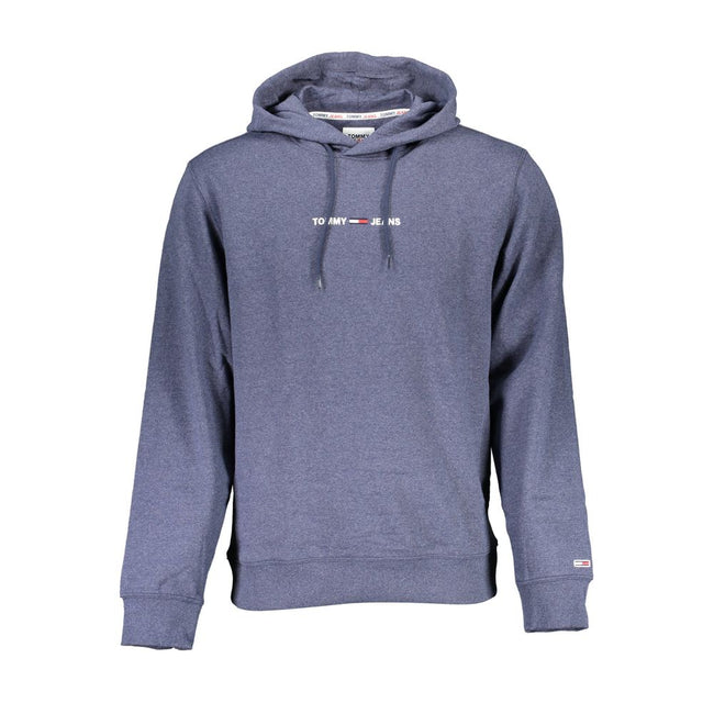 Tommy Hilfiger Blue Cotton Men Sweater Tommy Hilfiger