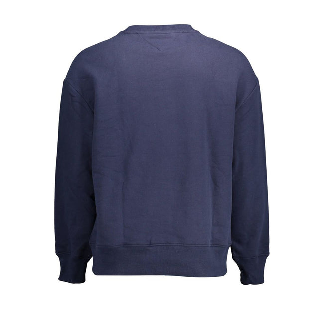 Tommy Hilfiger Blue Cotton Men Sweater Tommy Hilfiger