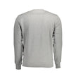 North Sails Gray Cotton Men Sweater North Sails