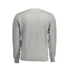 North Sails Gray Cotton Men Sweater North Sails