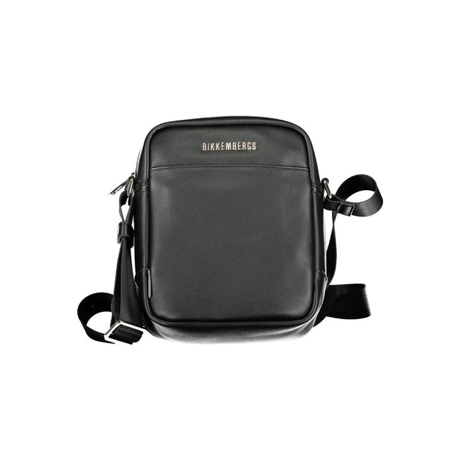 Bikkembergs Black Polyethylene Shoulder Bag Bikkembergs