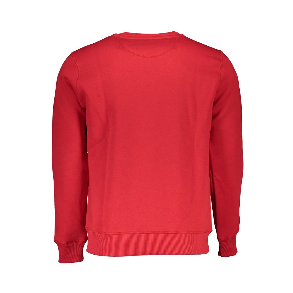 North Sails Red Cotton Men Sweater North Sails
