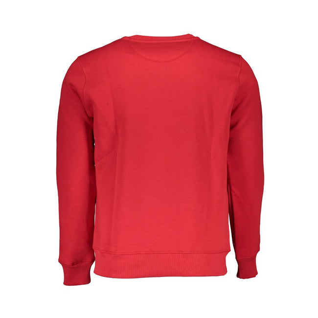North Sails Red Cotton Men Sweater North Sails