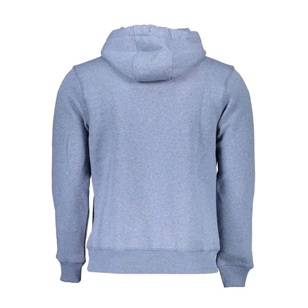 North Sails Blue Cotton Men Sweater North Sails