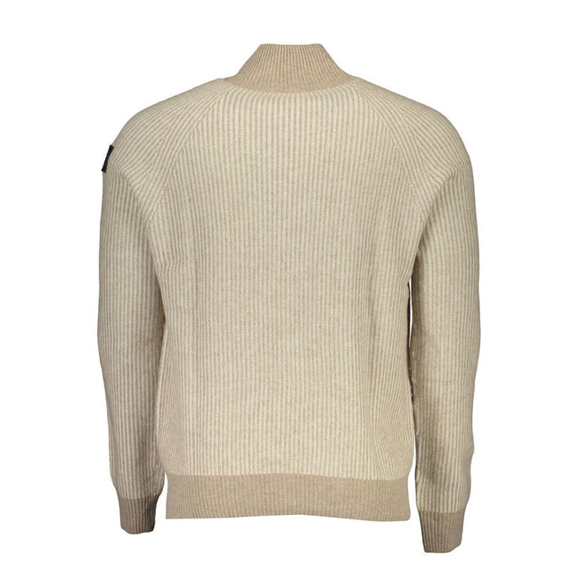 North Sails Beige Wool Sweater North Sails
