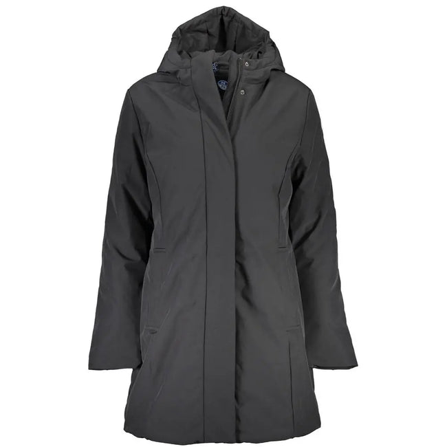 North Sails Black Polyester Jackets & Coat North Sails