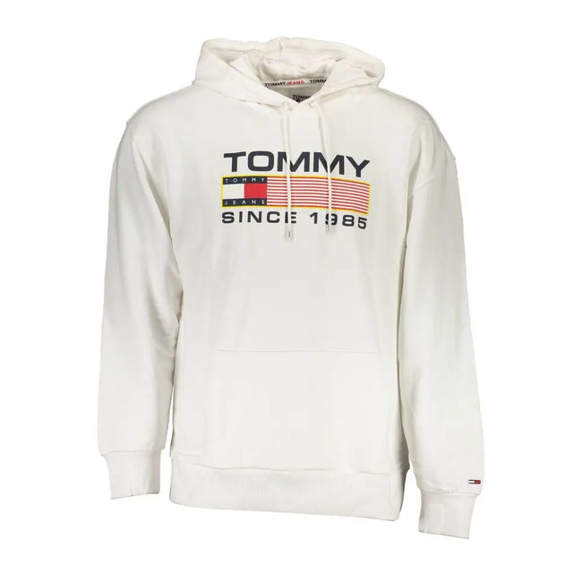Tommy Hilfiger White Cotton Sweater Tommy Hilfiger