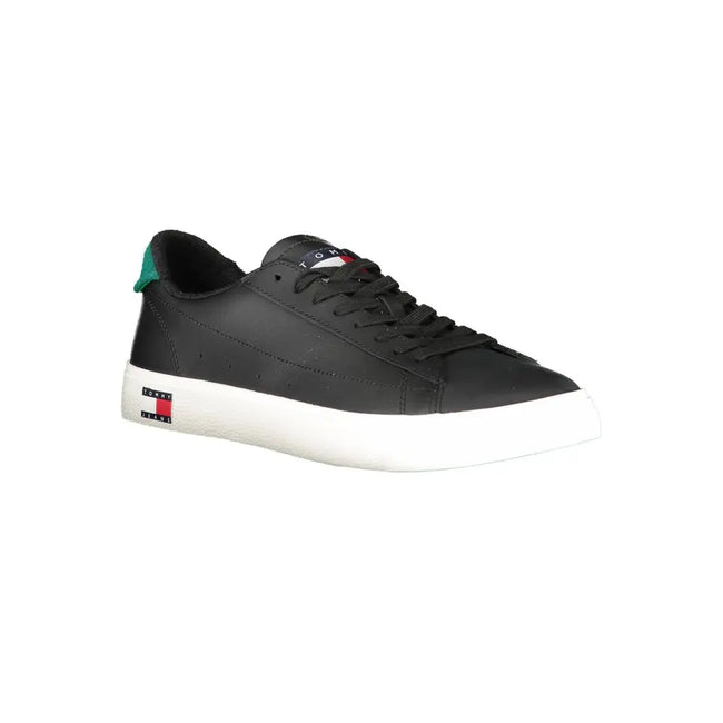 Tommy Hilfiger Black Polyester Sneaker Tommy Hilfiger