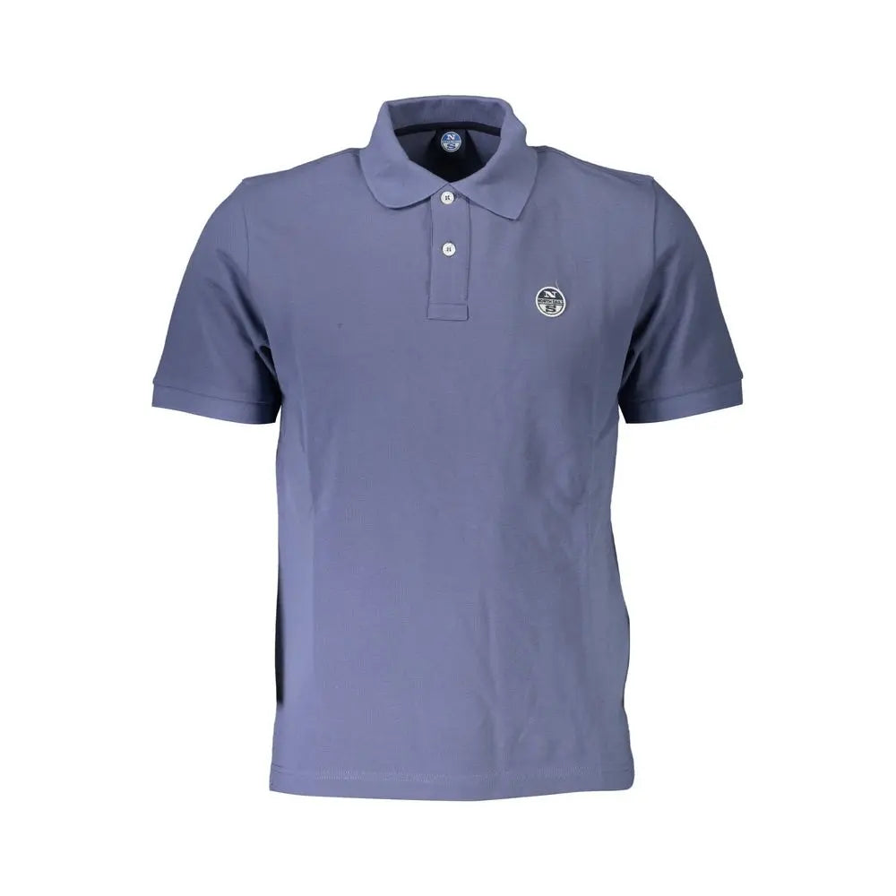 North Sails Blue Cotton Polo Shirt North Sails
