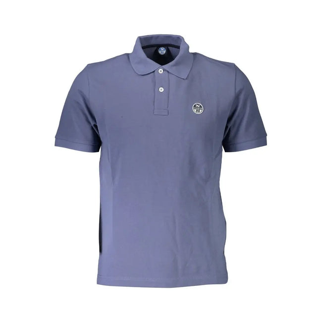 North Sails Blue Cotton Polo Shirt North Sails