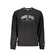 Tommy Hilfiger Black Cotton Sweater Tommy Hilfiger