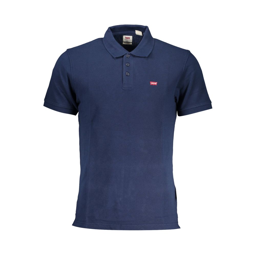 Levi's Blue Cotton Polo Shirt Levi's
