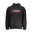 Tommy Hilfiger Black Cotton Men Sweater Tommy Hilfiger