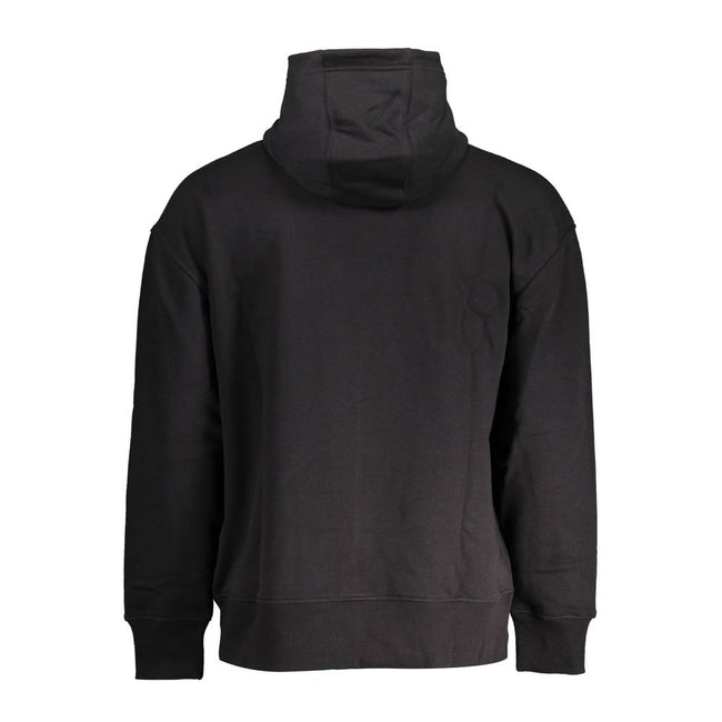 Tommy Hilfiger Black Cotton Men Sweater Tommy Hilfiger