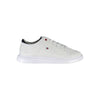 Tommy Hilfiger White Polyester Sneaker Tommy Hilfiger