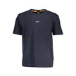 Hugo Boss Blue Cotton T-Shirt Hugo Boss