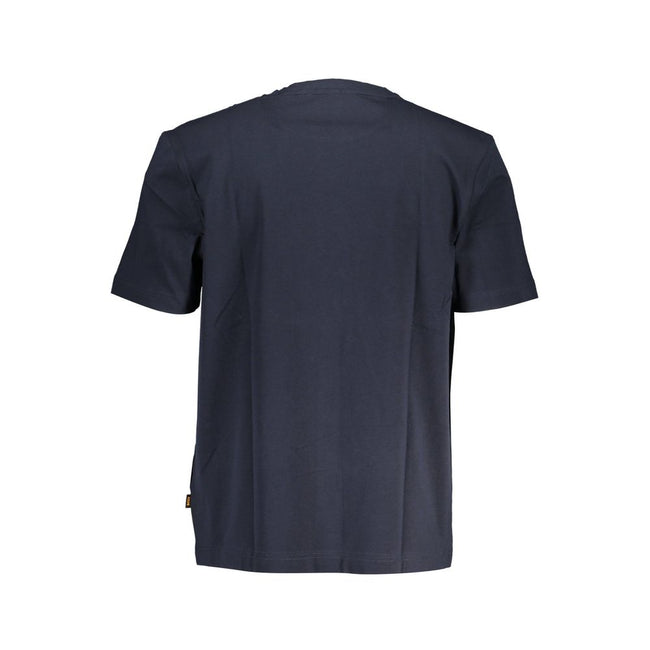 Hugo Boss Blue Cotton T-Shirt Hugo Boss