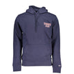 Tommy Hilfiger Blue Cotton Men Sweater Tommy Hilfiger