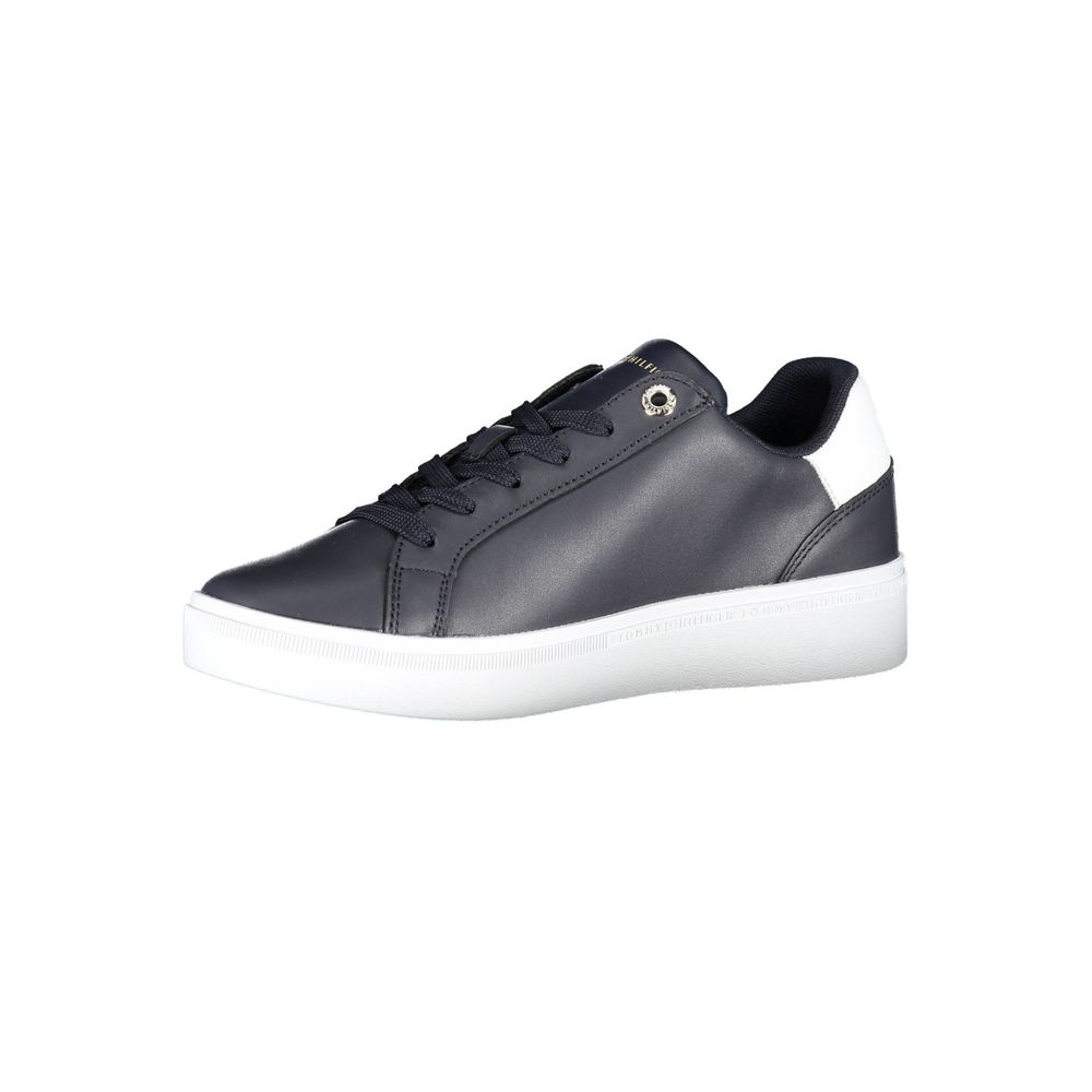 Tommy Hilfiger Blue Polyester Sneaker Tommy Hilfiger