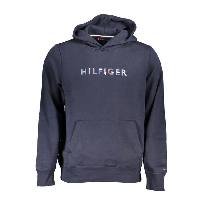 Tommy Hilfiger Blue Cotton Men Sweater Tommy Hilfiger