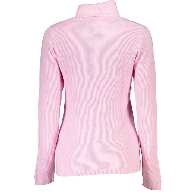 Tommy Hilfiger Pink Cotton Sweater Tommy Hilfiger