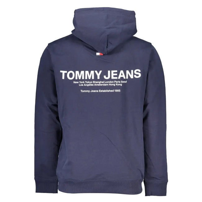 Tommy Hilfiger Blue Cotton Sweater Tommy Hilfiger