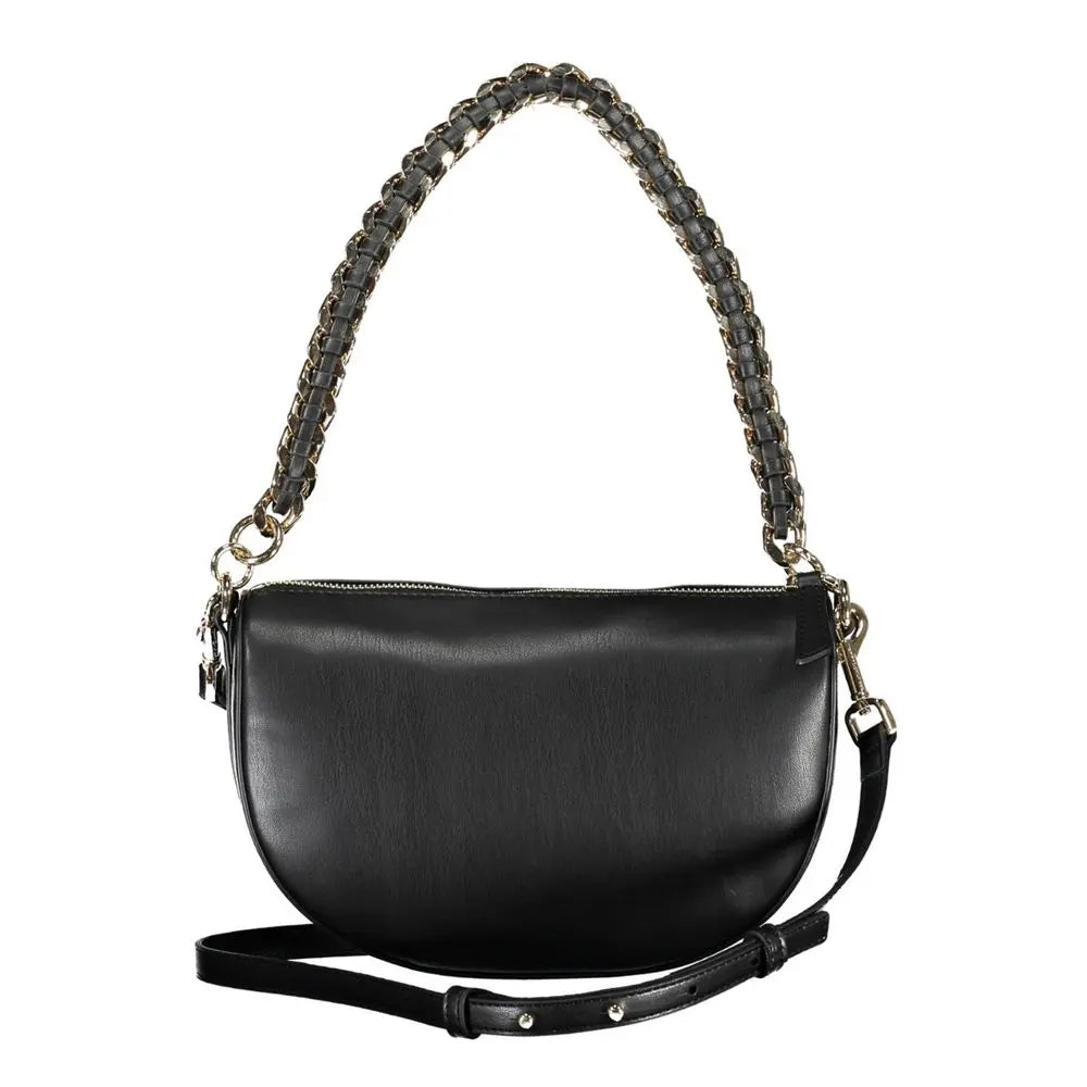 Tommy Hilfiger Black Polyethylene Handbag Tommy Hilfiger