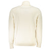 Hugo Boss White Cotton Sweater Hugo Boss