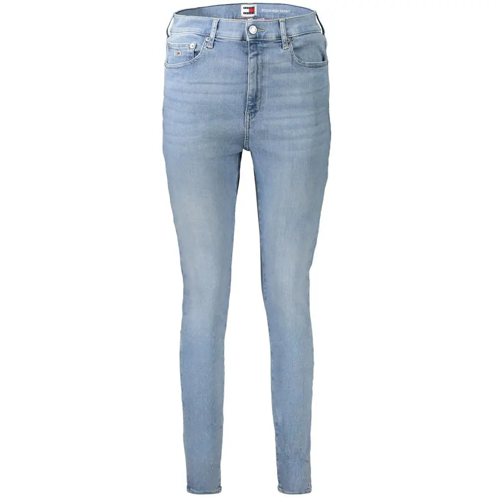 Tommy Hilfiger Blue Cotton Jeans & Pant Tommy Hilfiger