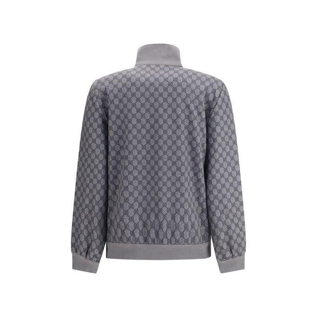 Gucci Gray Polyester Sweatshirt Gucci