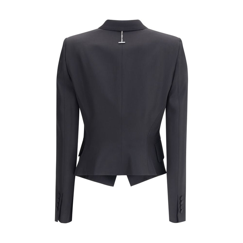 Alexander McQueen Black Wool Blazer Alexander McQueen