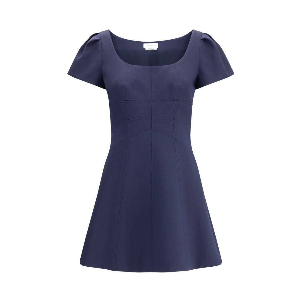 Alexander McQueen Short Dress with short gathered sleeves Alexander McQueen