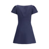 Alexander McQueen Short Dress with short gathered sleeves Alexander McQueen
