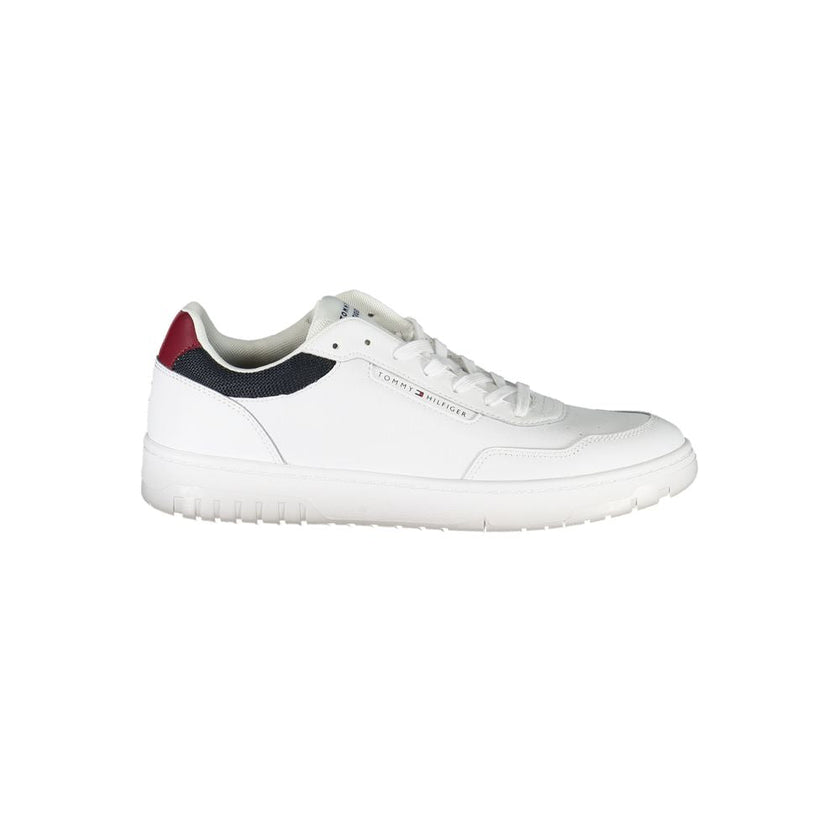 Tommy Hilfiger Bianco Leather Mens Sneaker Tommy Hilfiger