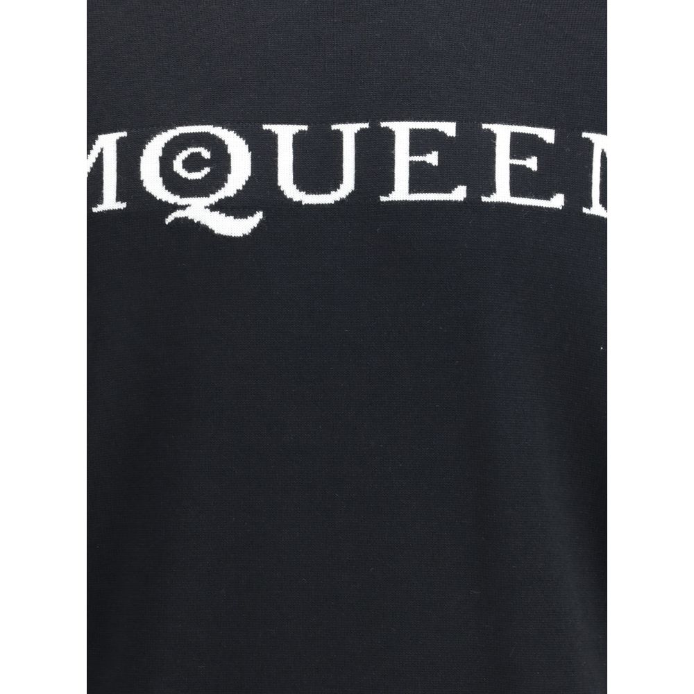 Alexander McQueen Logoed wool Sweater Alexander McQueen
