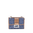 Fendi Baguette denim Shoulder Bag Fendi