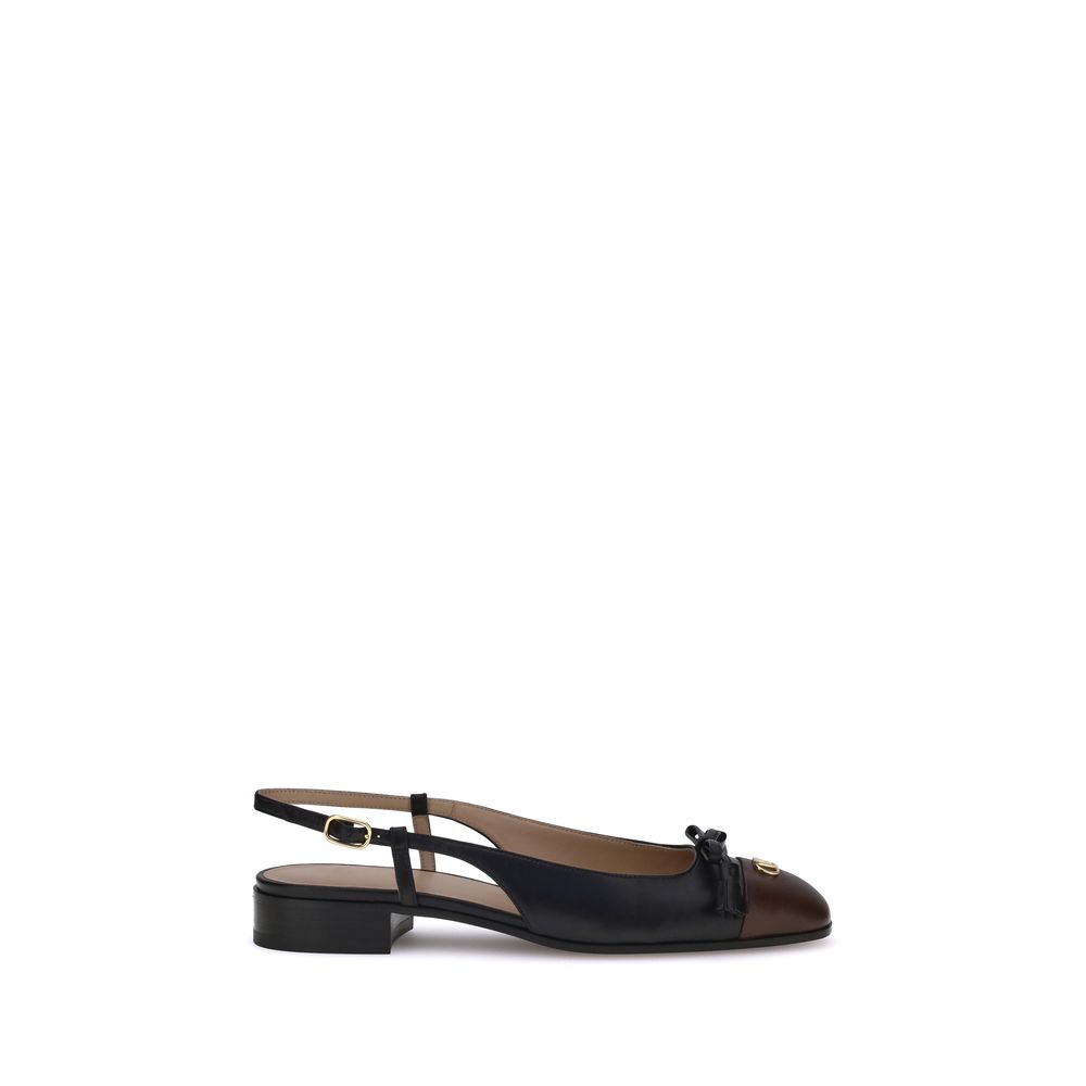 Valentino Garavani Valet Du Roi Ballerinas Valentino Garavani
