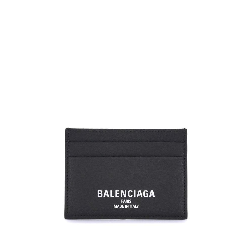 Balenciaga Black Calf Leather Bos Taurus Wallet Balenciaga