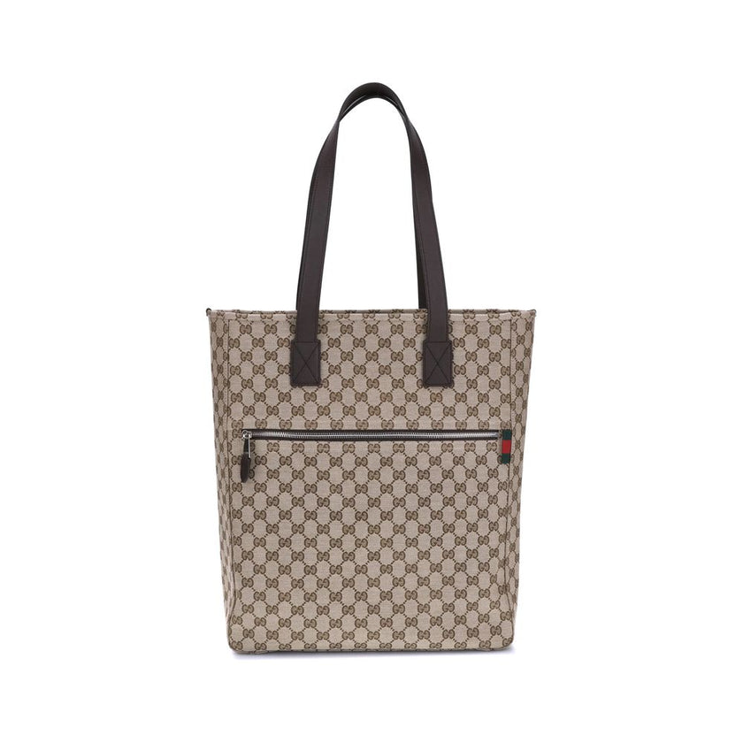 Gucci Brown Polyester Handbag Gucci