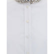 Alexander McQueen Shirt with embellished collar Alexander McQueen