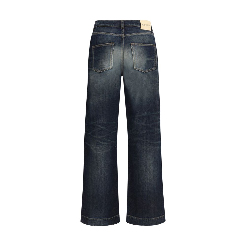 Alexander McQueen Vintage effect Jeans Alexander McQueen