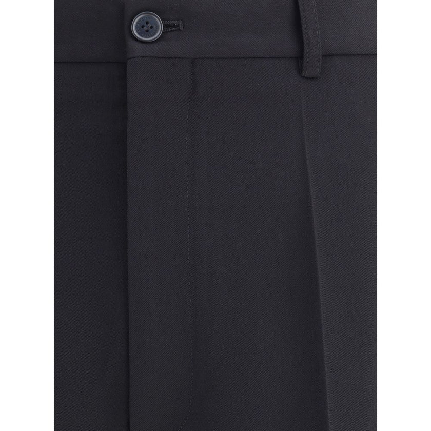 Balenciaga Black Viscose Dress Pants Balenciaga