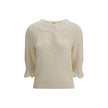 Chloé Sweater with lace collar Chloé