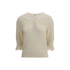 Chloé Sweater with lace collar Chloé