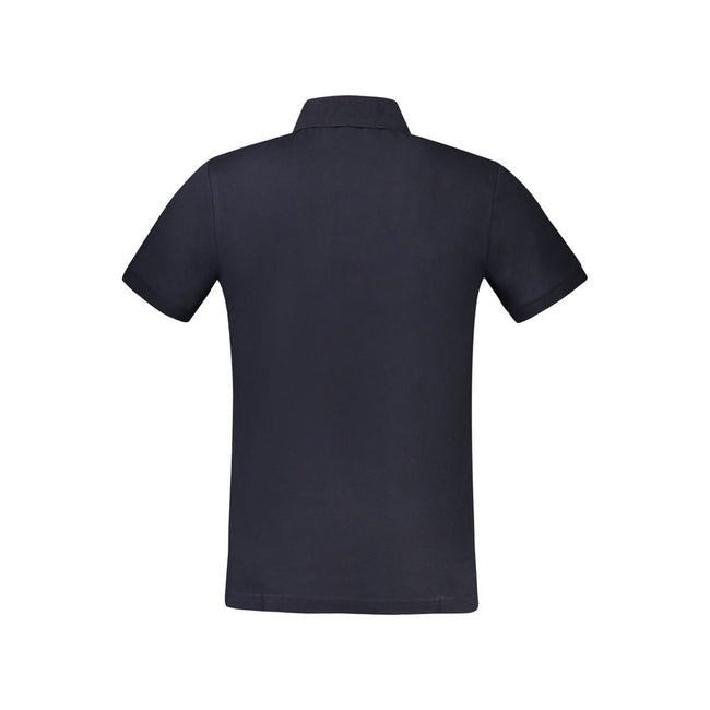 Hugo Boss Blue Cotton Polo Shirt Hugo Boss