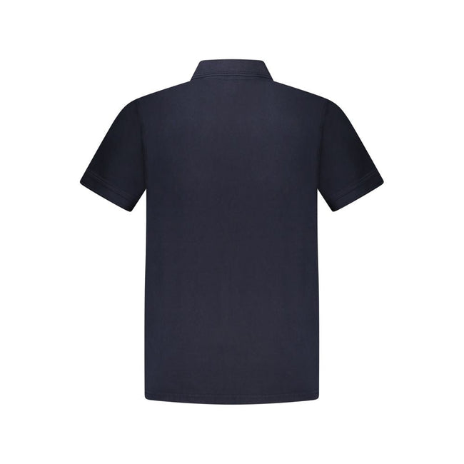 Hugo Boss Blue Cotton Polo Shirt Hugo Boss