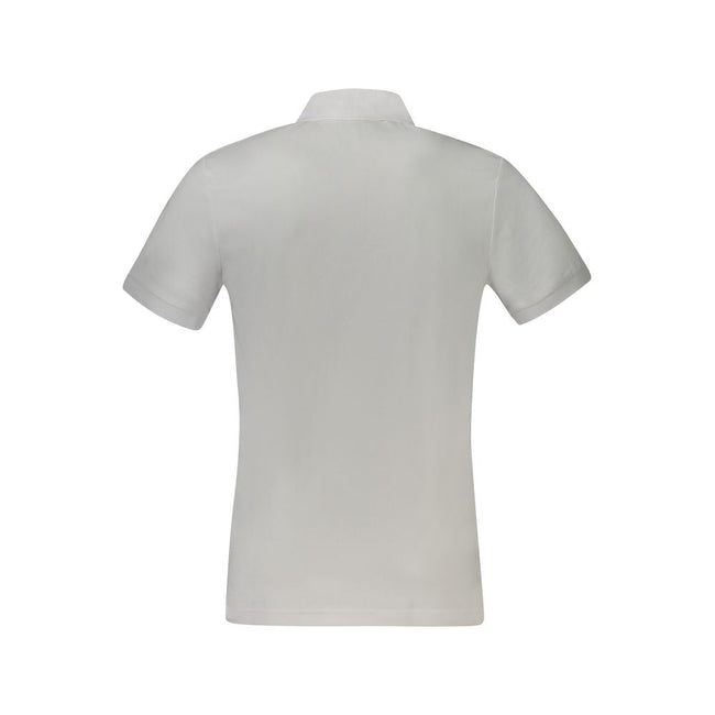 Hugo Boss White Cotton Polo Shirt Hugo Boss