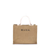 Marni Raffia-effect Tote Bag Marni