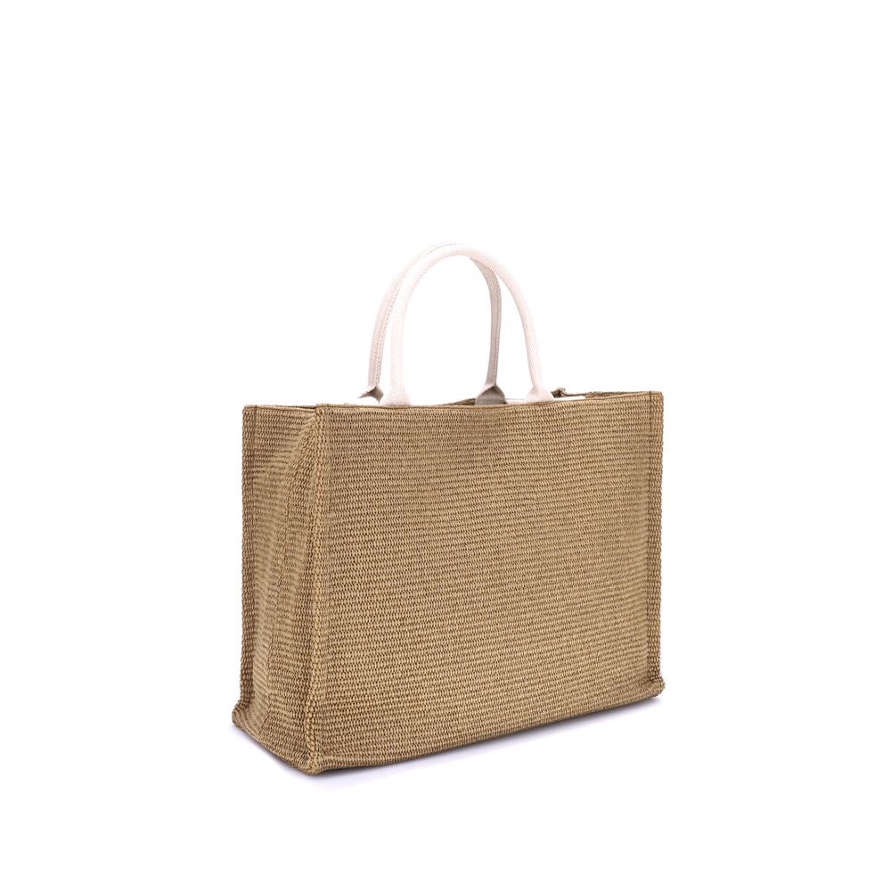 Marni Raffia-effect Tote Bag Marni
