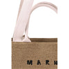 Marni Raffia-effect Tote Bag Marni